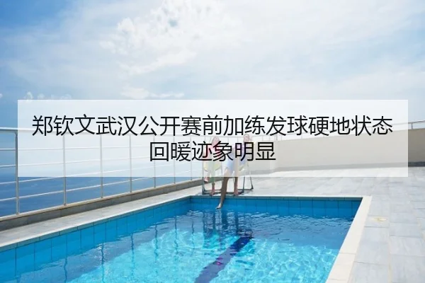 郑钦文武汉公开赛前加练发球硬地状态回暖迹象明显